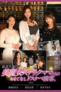 欲求不満の美魔女スナックママたちのおもてなしドスケベ接客。 Vol.3 / 海埜ほたる 真木今日子 葵百合香海埜ほたる 真木今日子 葵百合香
