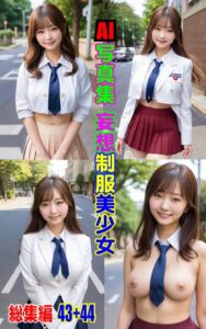 AI写真集 妄想制服美少女 総集編43＋44
