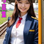 AI写真集 妄想鉄道女子撮影会 93