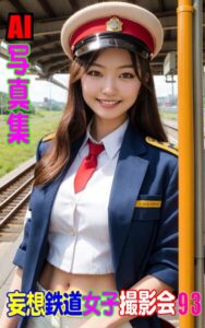 AI写真集 妄想鉄道女子撮影会 93