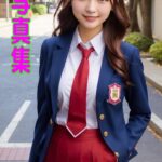 AI写真集 妄想制服美少女 137