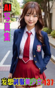 AI写真集 妄想制服美少女 137