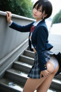 えーあいどる ― 灰色の階に滲む土砂降りの境界 ―