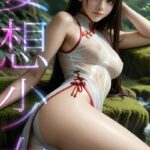 妄想少女 森に住む純白のアジア少女