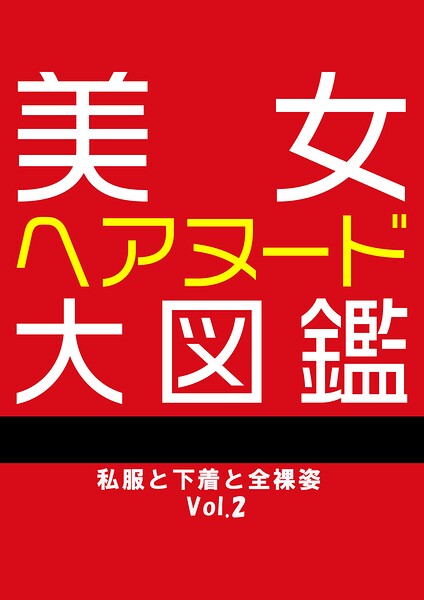 美女ヘアヌード大図鑑 私服と下着と全裸姿 Vol.2