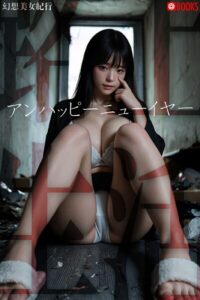 アンハッピーニューイヤー路上生活 幻想美女紀行 - AIアダルト写真集