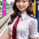 AI写真集 妄想鉄道女子撮影会 85----