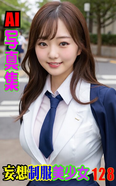 AI写真集 妄想制服美少女 128----