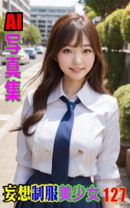 AI写真集 妄想制服美少女 127----