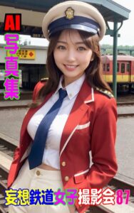 AI写真集 妄想鉄道女子撮影会 87
