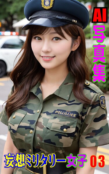 AI写真集 妄想ミリタリー女子03