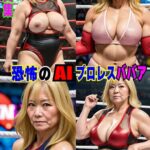 AI写真集 恐怖のAIプロレスババア 総集編 01＋02----