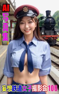 AI写真集 妄想鉄道女子撮影会 106----