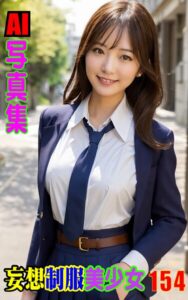 AI写真集 妄想制服美少女 154