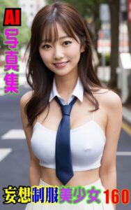 AI写真集 妄想制服美少女 160----