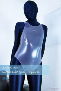 週刊ぴたフェチ＃1157 SkinSuit Doll Quartz Template III----