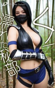 くノ一、濡れた秘部