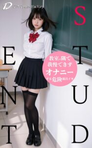 教室の隅で我慢できずオナニーする危険露出イキ