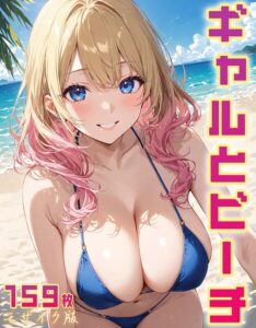 ギャルとビーチ（159枚） モザイク版----
