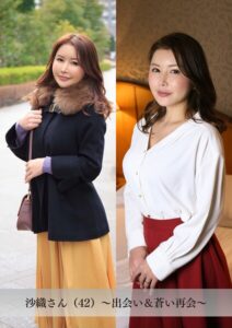 【舞ワイフ公式写真集】沙織さん（42）〜出会い＆蒼い再会〜