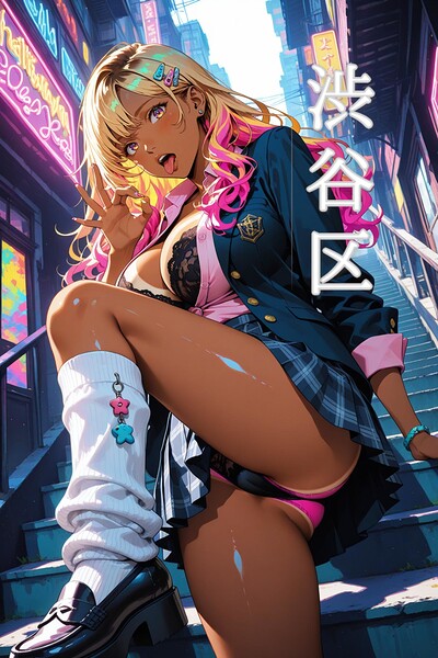 東京禁断スクールガール:渋谷区 ーミルクティーの残像、喧騒に紛れる甘い背徳ー