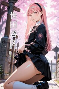 東京禁断スクールガール:世田谷区 ーグレージュの箱入り娘、門限を破る熱量ー----