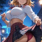 ギャルママと夜の散歩【FREE】----
