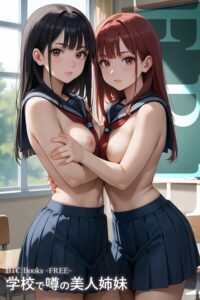 学校で噂の美人姉妹【FREE】