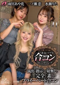 AV女優とAV男優 本気のリアル合コンモニタリング 完全版