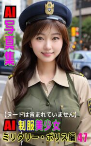 AI写真集 AI制服美少女 ミリタリー・ポリス編47