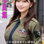 AI写真集 AI制服美少女 ミリタリー・ポリス編50----