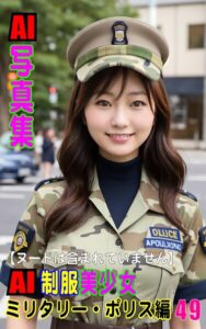 AI写真集 AI制服美少女 ミリタリー・ポリス編49----