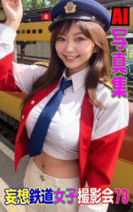AI写真集 妄想鉄道女子撮影会 73