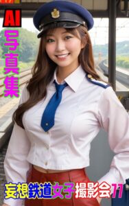AI写真集 妄想鉄道女子撮影会 77----