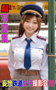 AI写真集 妄想鉄道女子撮影会 79