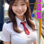 AI写真集 妄想鉄道女子撮影会 81