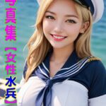 AI写真集 金髪ミリタリー女子 32 女性水兵