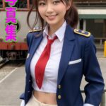AI写真集 妄想鉄道女子撮影会 117