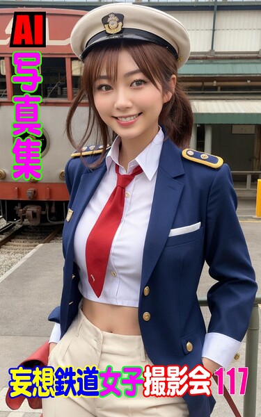 AI写真集 妄想鉄道女子撮影会 117