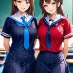 AIイラスト集 制服美少女02