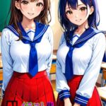 AIイラスト集 制服美少女07