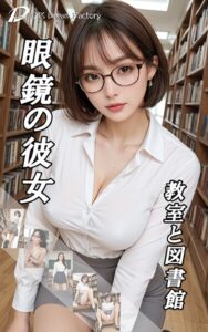 教室と図書館、眼鏡の彼女
