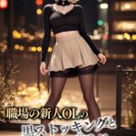 職場の新人OLの黒ストッキングとパンプスがエロすぎる件 vol.1