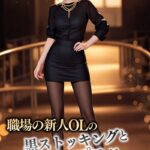 職場の新人OLの黒ストッキングとパンプスがエロすぎる件 vol.2 モザイク版----