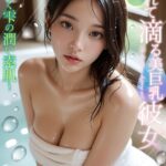 濡れて滴る美巨乳彼女 〜艶めく雫の潤い素肌〜