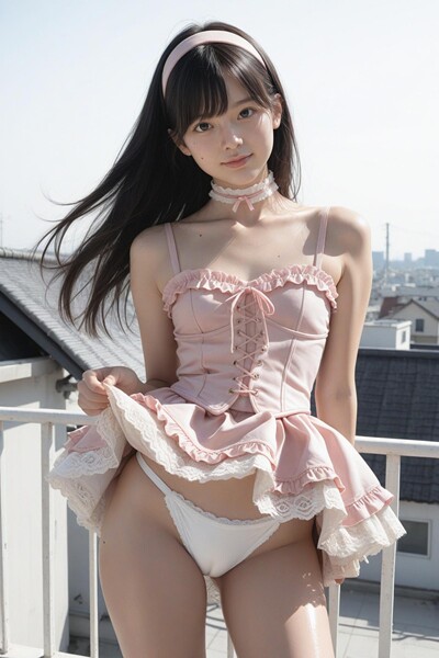 お嬢様の放課後:地上30メートルの背徳