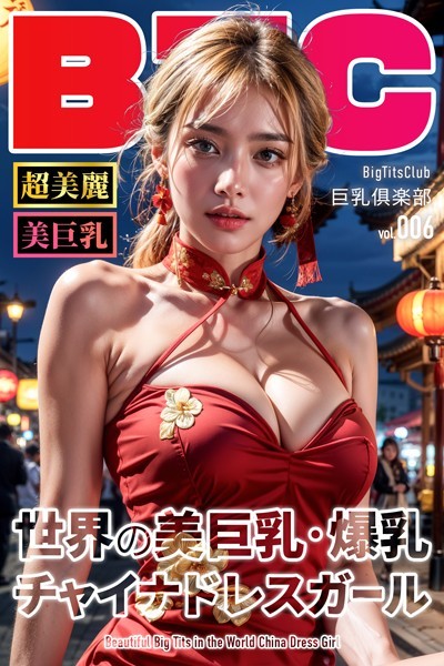 世界の美巨乳・爆乳チャイナドレスガール【BigTitsClub】【vol.006】----