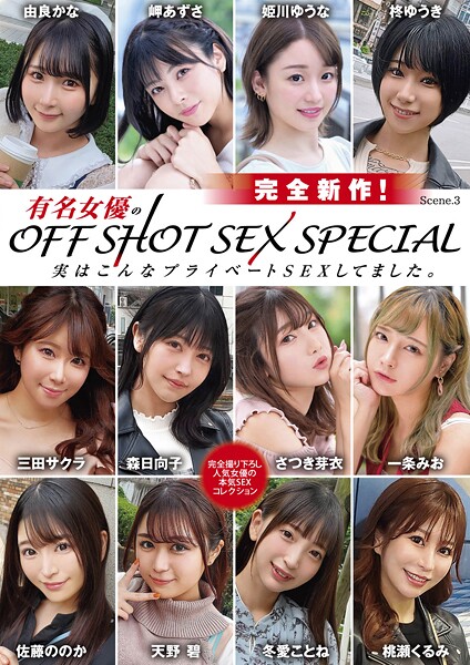 完全新作!有名女優のOFF SHOT SEX SPECIAL 実はこんなプライベートSEXしてました。 Scene.3