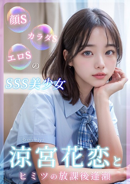 顔S カラダS エロS の SSS美少女 涼宮花恋とヒミツの放課後逢瀬
