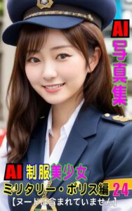 AI写真集 AI制服美少女 ミリタリー・ポリス編24